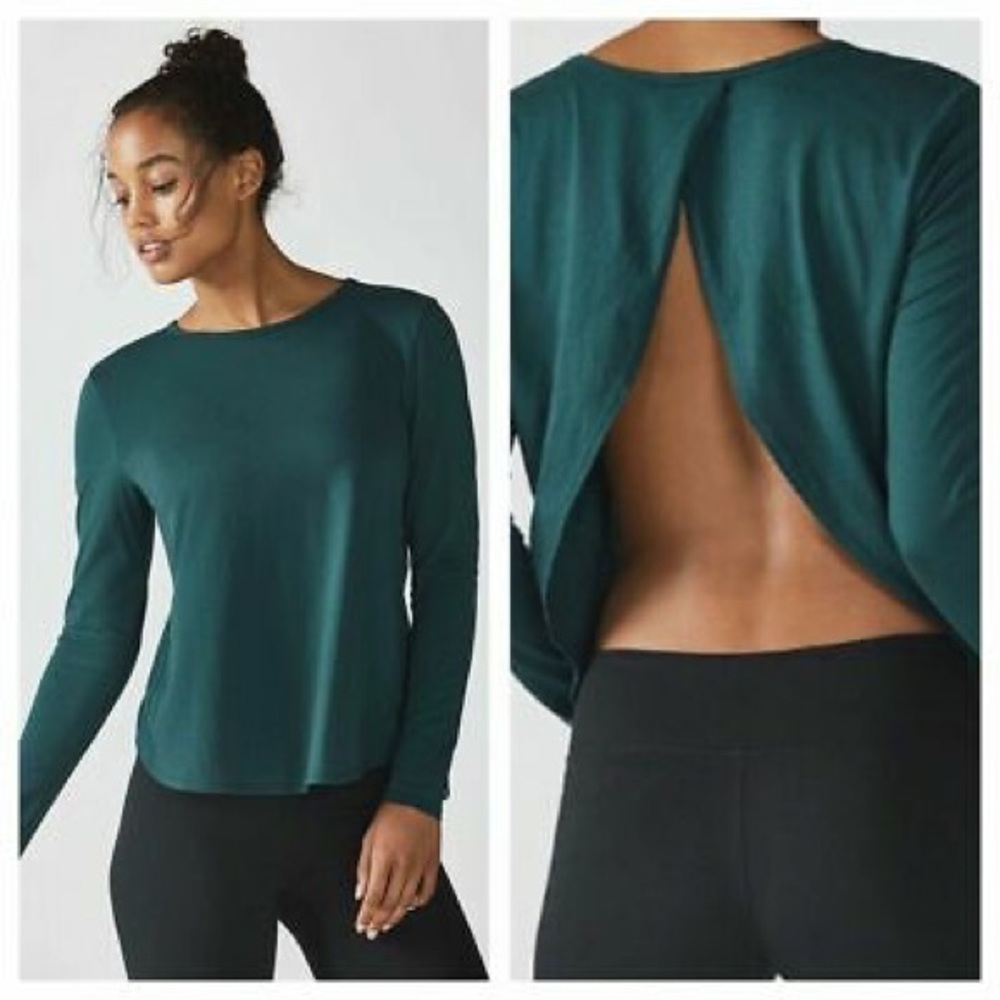 Fabletics Millie L/S Top- Size L